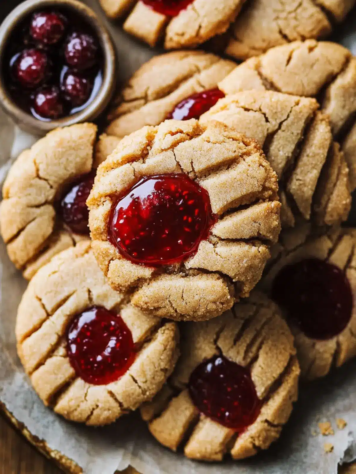 Peanut Butter and Jelly Cookies That Take You Back to Childhood 3 Peanut Butter and Jelly Cookies