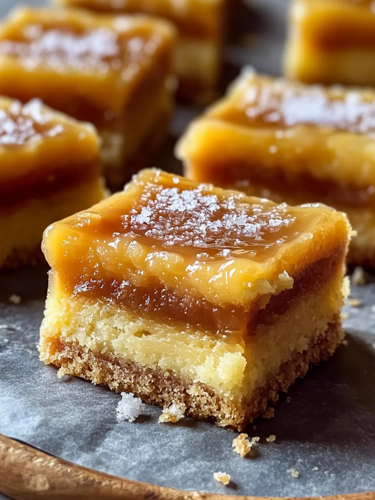 Irresistible Ooey Gooey Salted Caramel Butter Cake Bars Recipe 4 Ooey Gooey Salted Caramel Butter Cake Bars