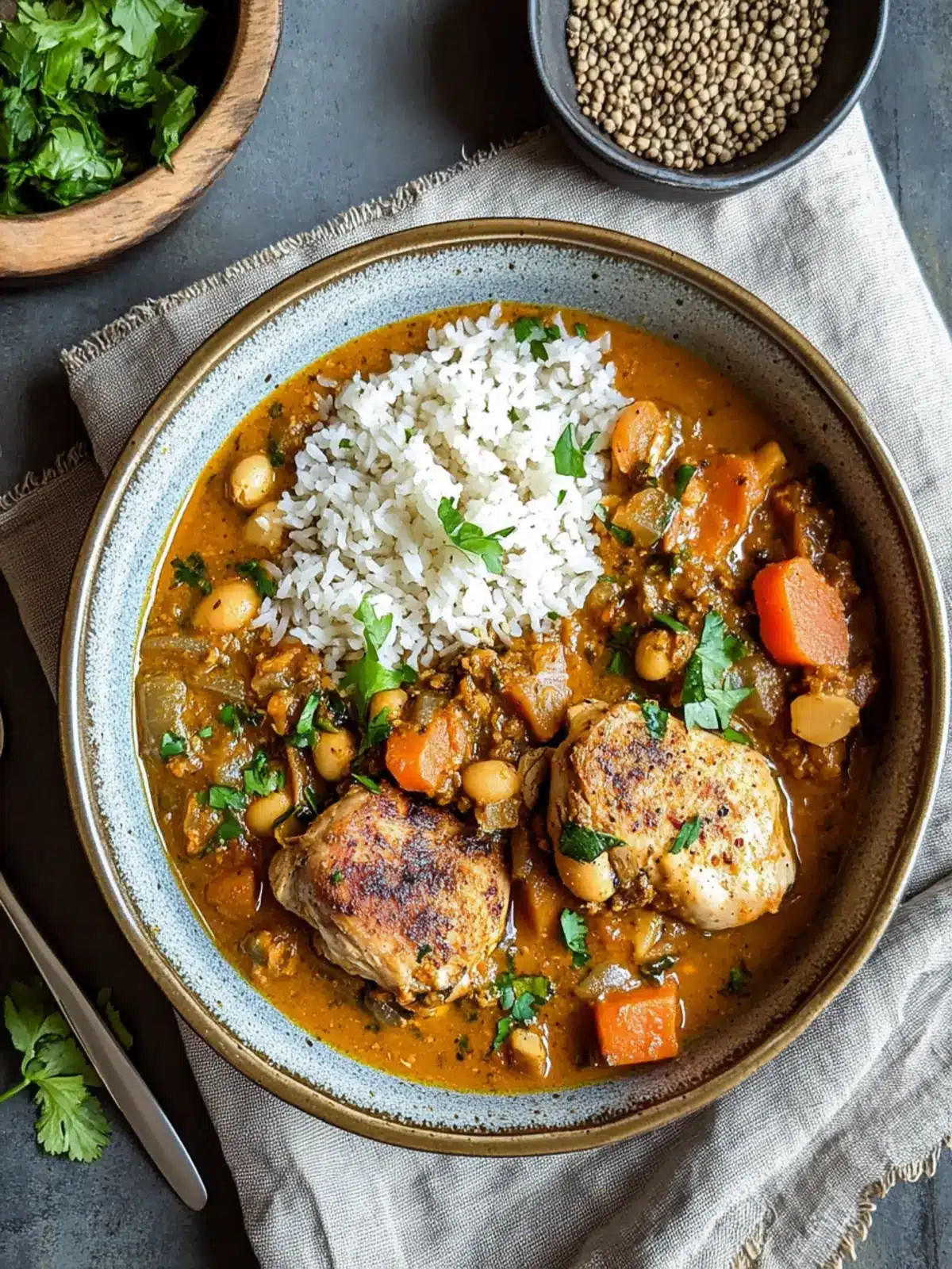 Savor the Comfort of African Groundnut Stew with Chicken 2 African Groundnut Stew with Chicken