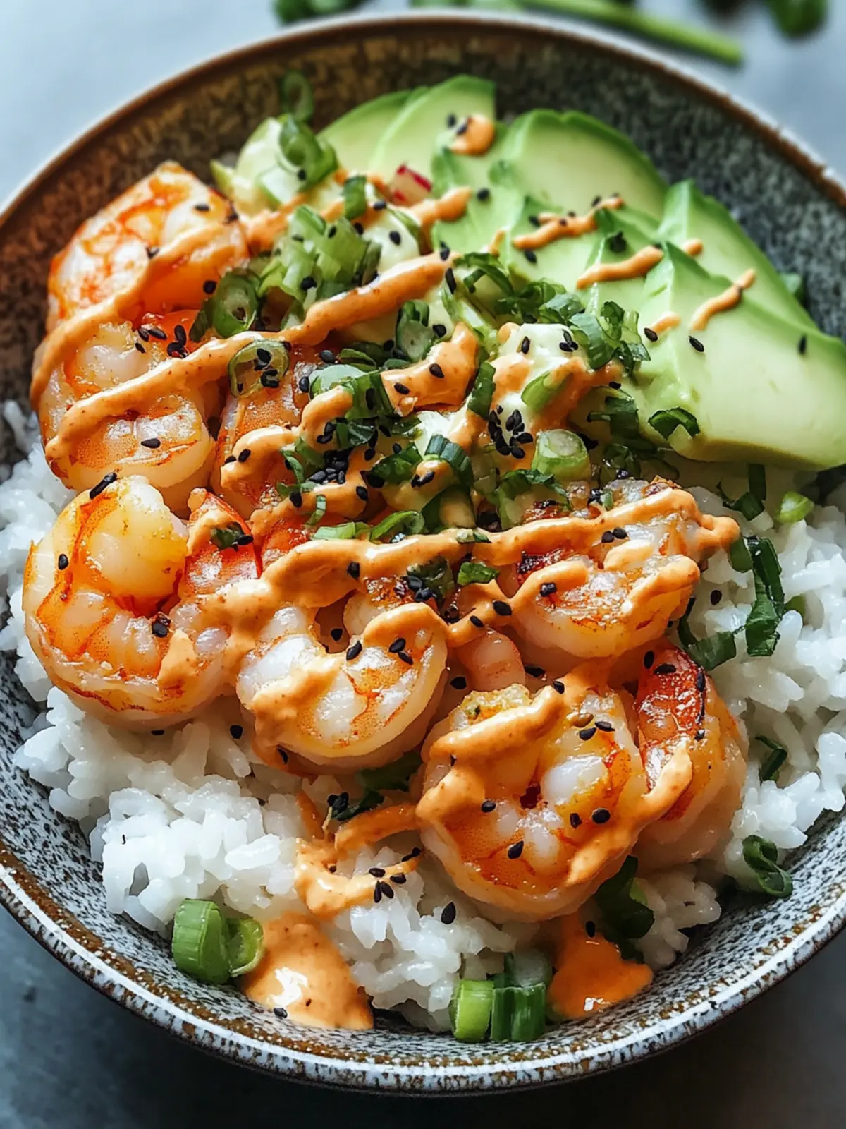 Delicious Shrimp Rice Bowls with Spicy Mayo in Just 30 Minutes 5 Shrimp Rice Bowls with Spicy Mayo