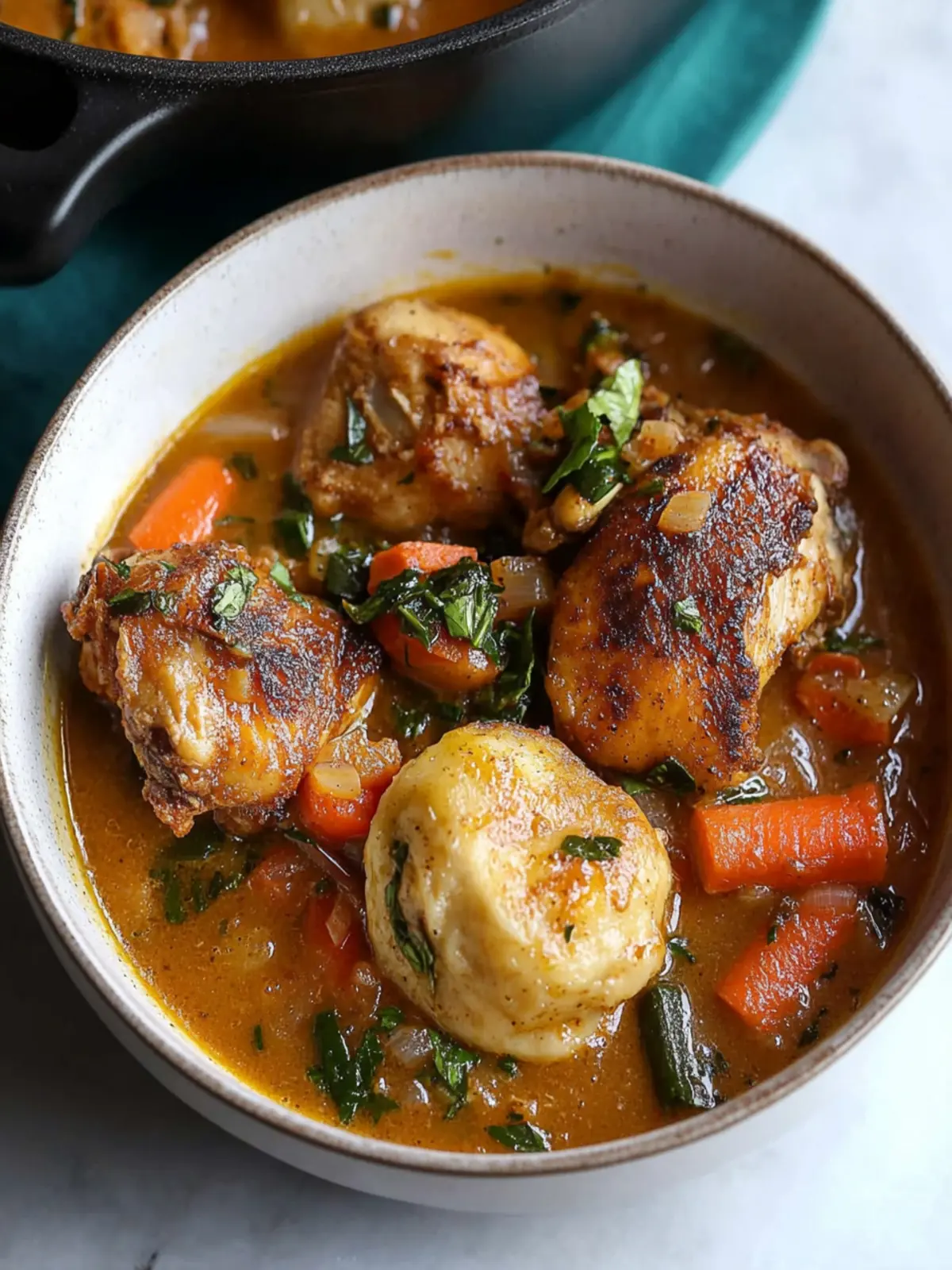 Savory Jerk Chicken and Dumplings That Comfort the Soul 5 Jerk Chicken and Dumplings