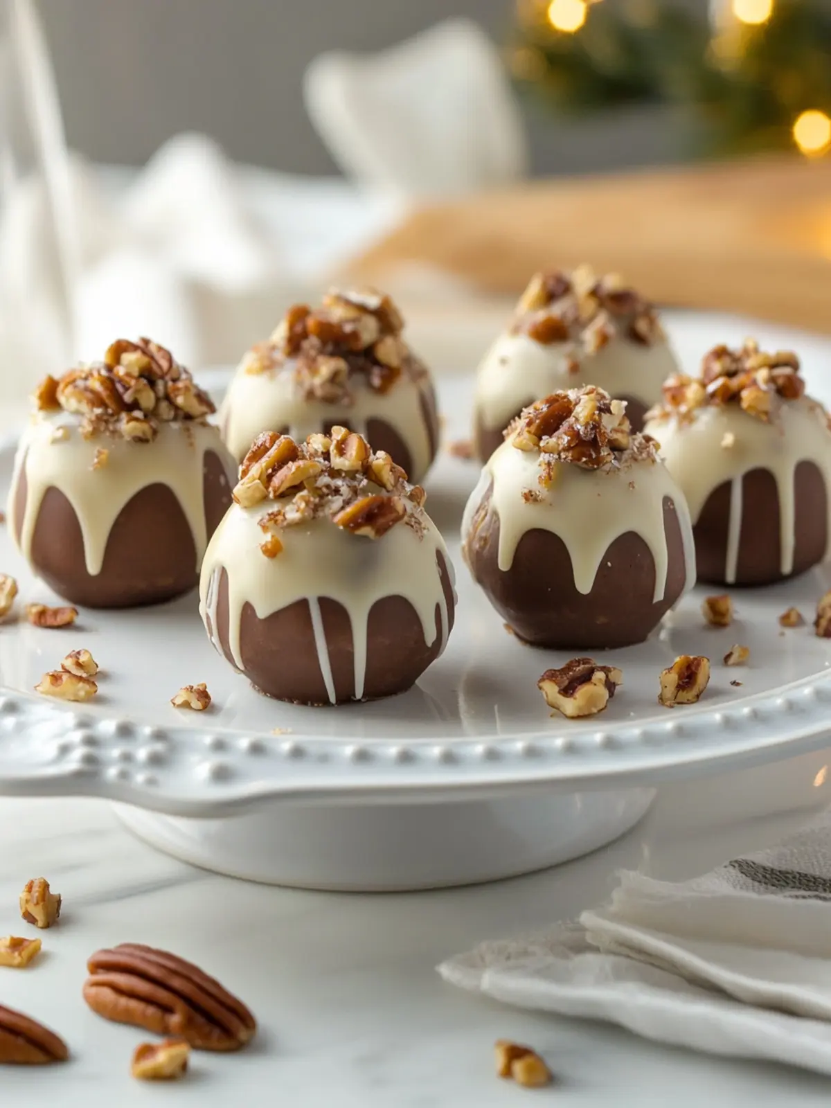 Pecan Pie Truffles That Taste Like Holidays on Repeat 4 Pecan Pie Truffles That Taste Like Holidays on Repeat
