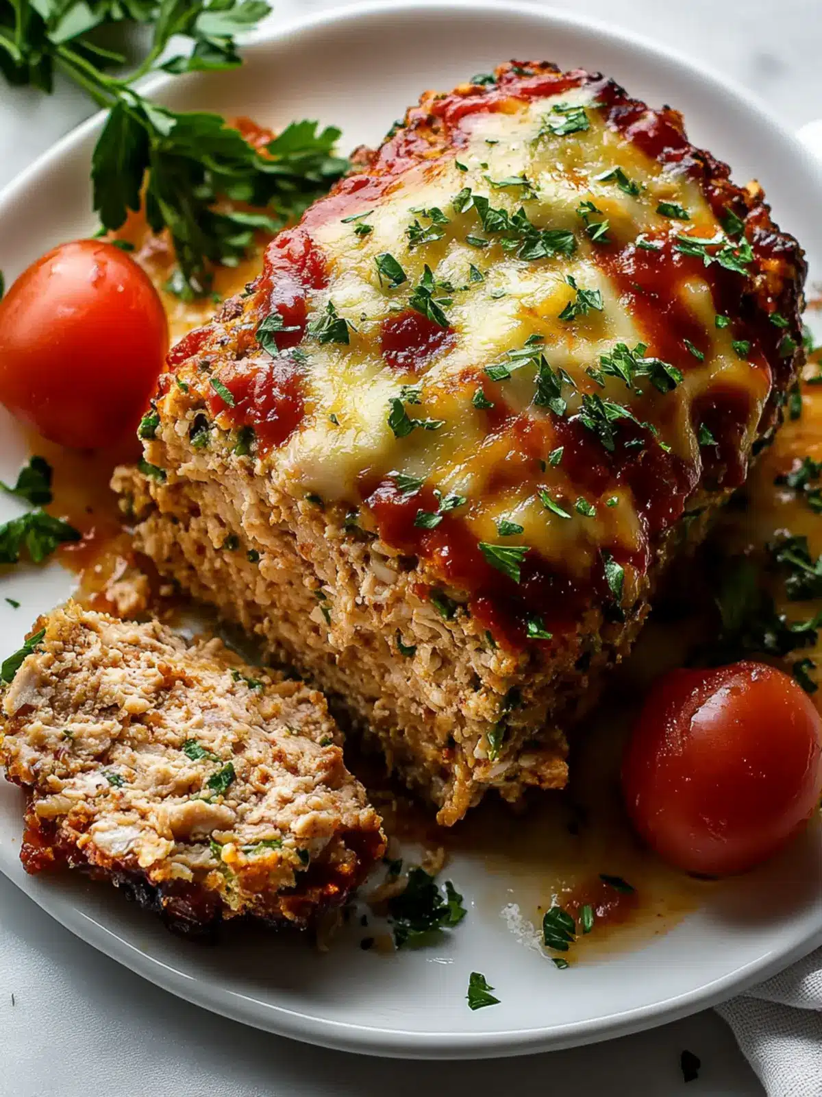 Parmesan Chicken Meatloaf: Your New Dinner Time Hero 2 Parmesan Chicken Meatloaf