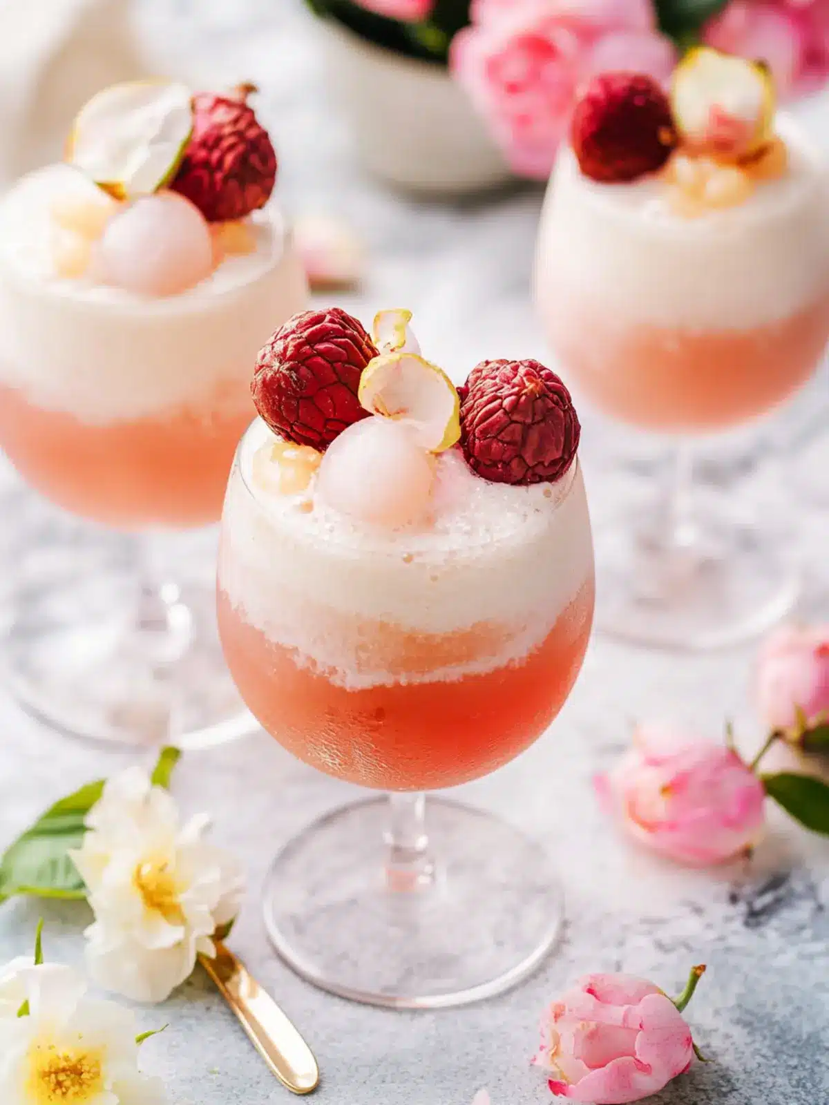 Refreshing Rose Garden Lychee Sparkler for Your Next Celebration 5 Rose Garden Lychee Sparkler