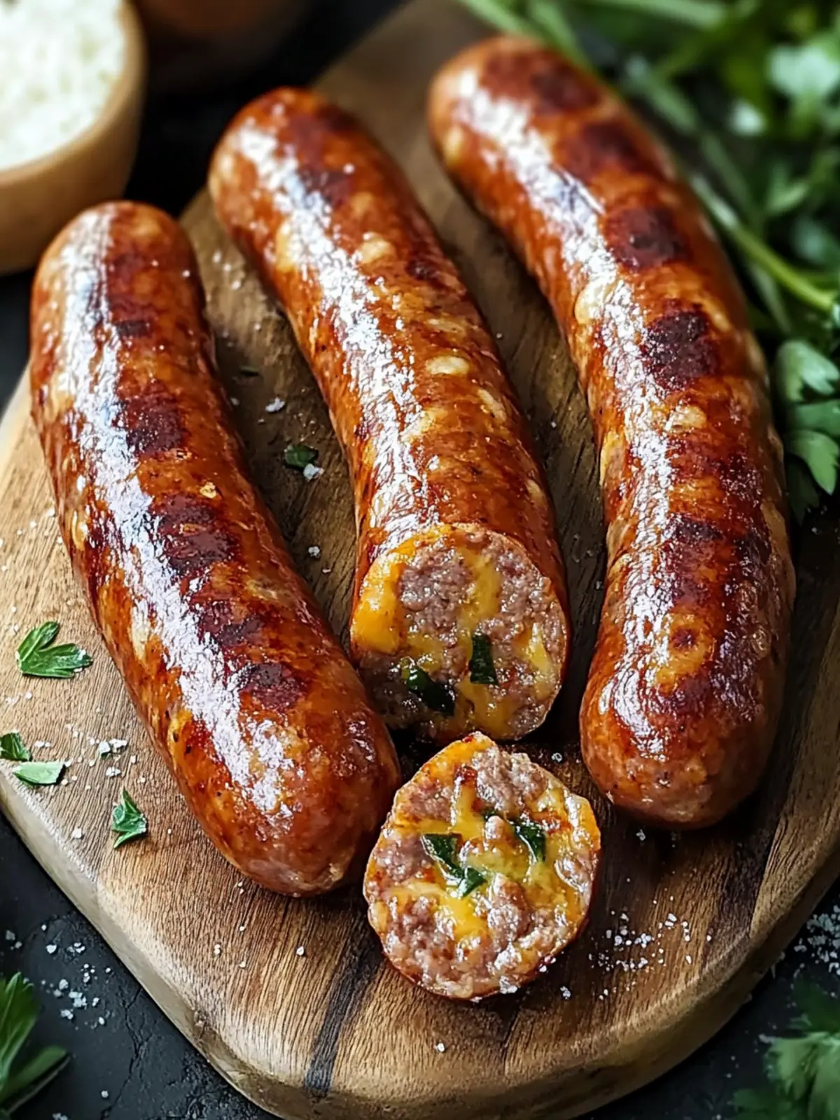 Pepperjack Cheese Sausage: A Spicy Grilling Delight! 2 Pepperjack Cheese Sausage