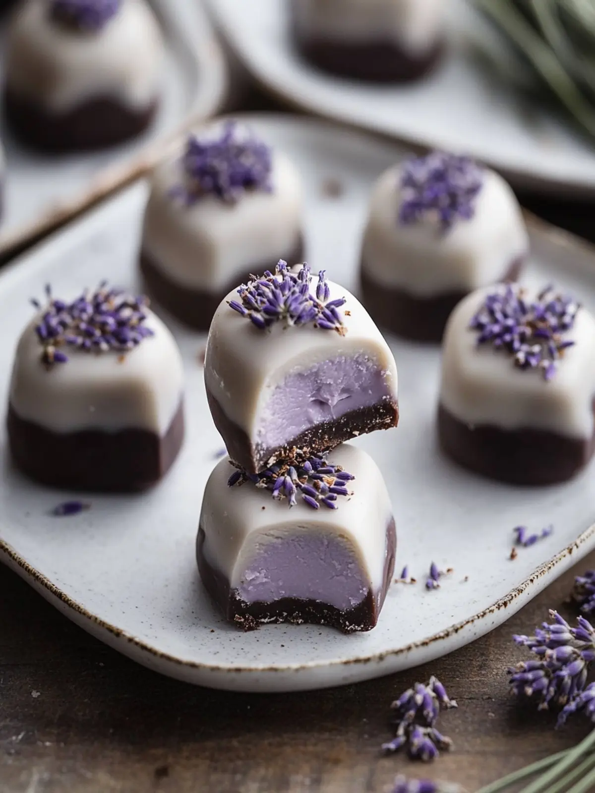 Vegan Lavender Cream Truffles That Redefine Indulgence 2 Vegan Lavender Cream Truffles