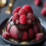 Decadent Dark Chocolate Raspberry Mousse Dome for Any Celebration 5 Dark Chocolate Raspberry Mousse Dome