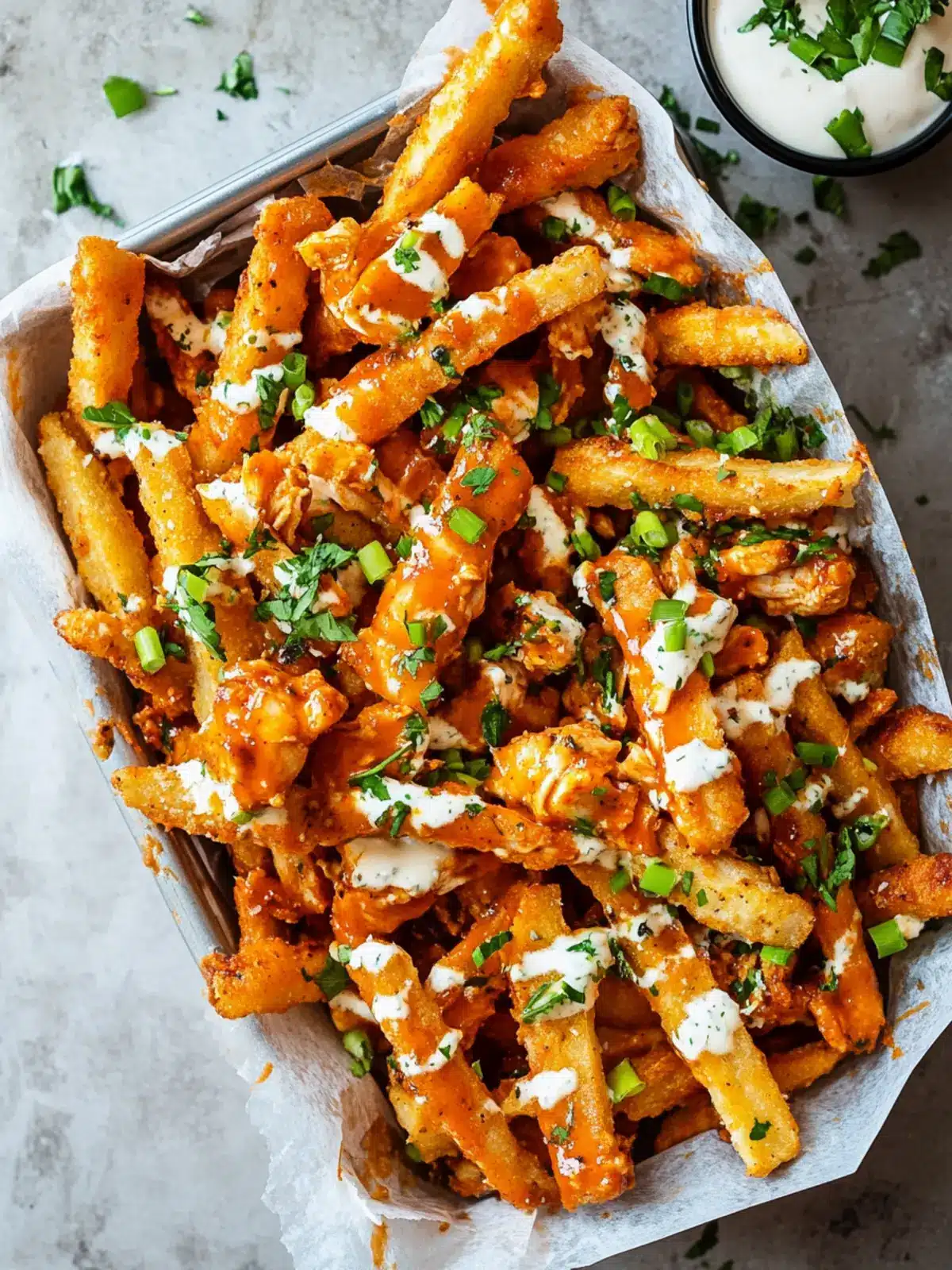 Buffalo Chicken Fries: Ultimate Comfort Snack for Game Day 3 Buffalo Chicken Fries (or Frachos)