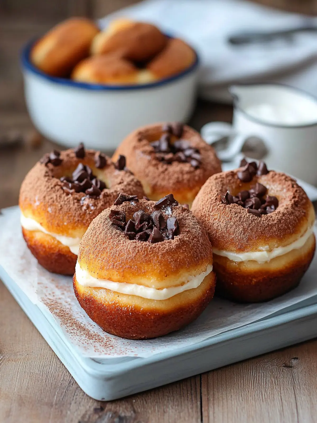 Heavenly Tiramisu Doughnuts You’ll Crave Everyday 2 Tiramisu Doughnuts