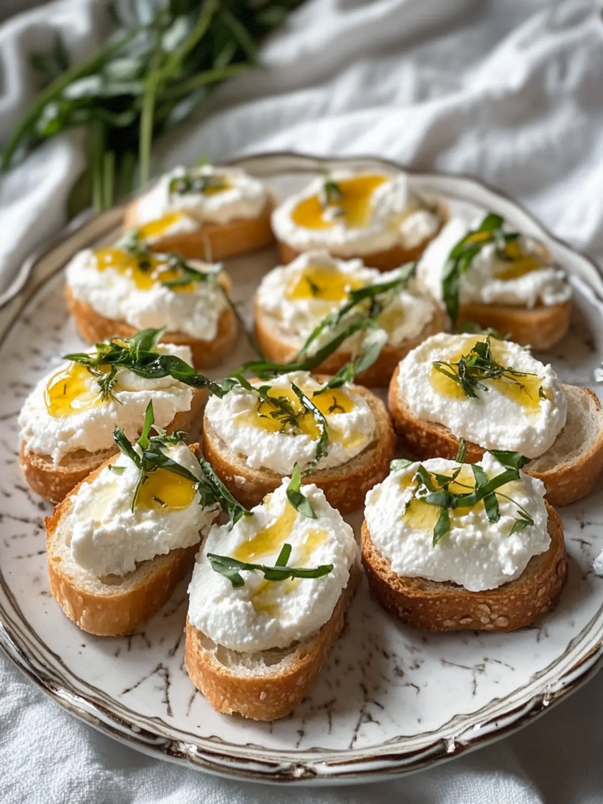 Whipped Honey Ricotta Crostini: Your New Favorite Appetizer 4 Whipped Honey Ricotta Crostini