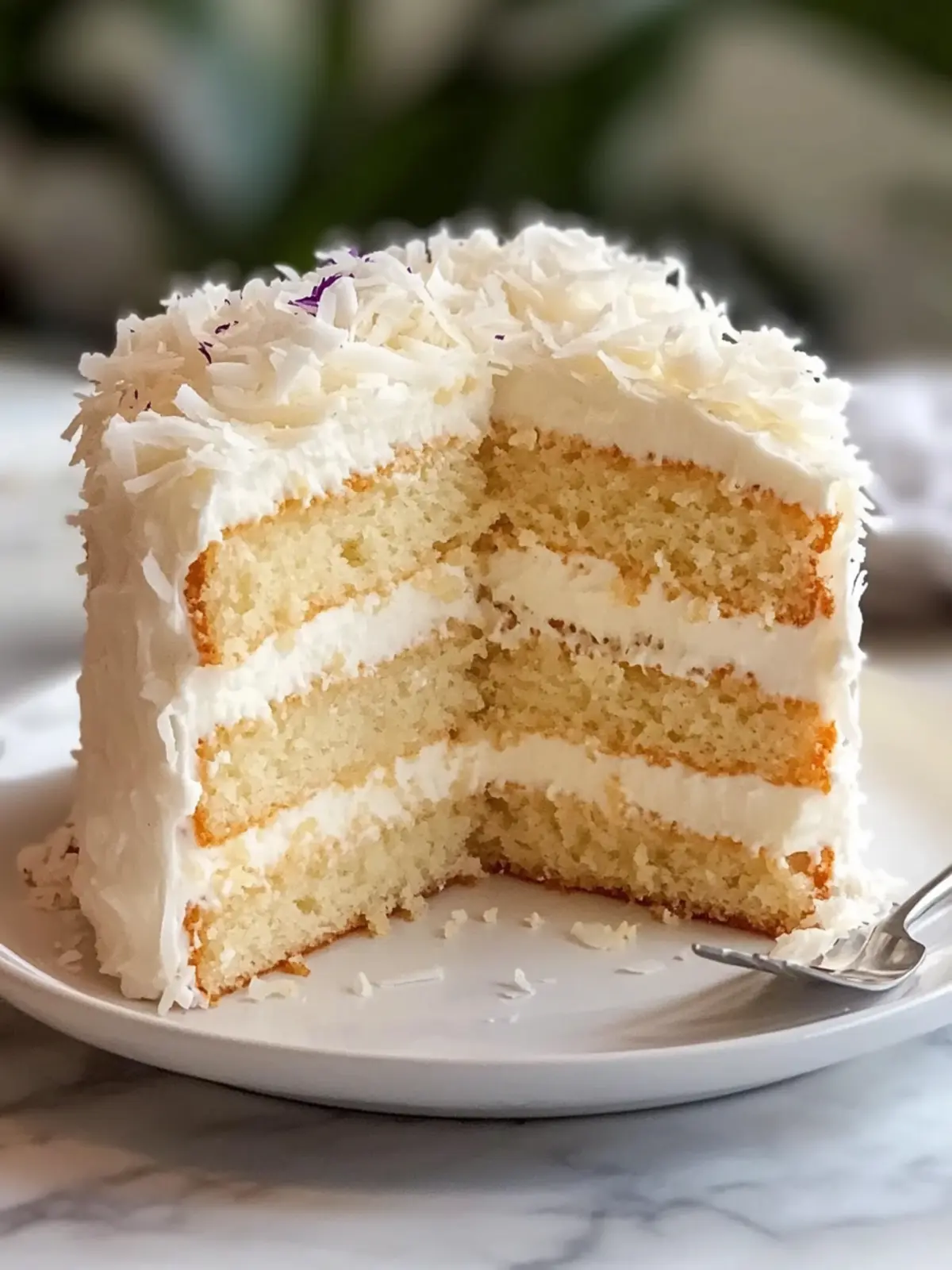 Best Fluffy and Moist Coconut Cake Recipe – Your Family’s Delight 4 Best Fluffy and Moist Coconut Cake Recipe – Family Favorite