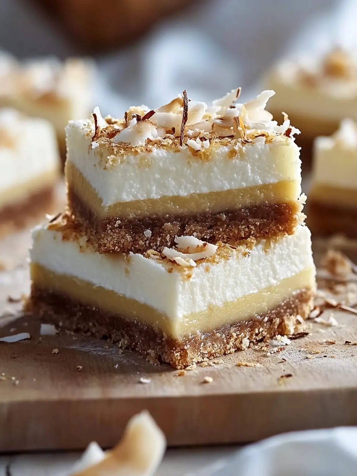 Coconut Cream Pie Bars: Easy Treat for Tropical Flavor Lovers 2 Coconut Cream Pie Bars