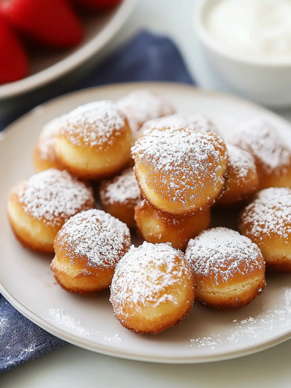 3-Ingredient Beignet Bites: Effortless Sweetness Awaits 5 3-Ingredient Beignet Bites