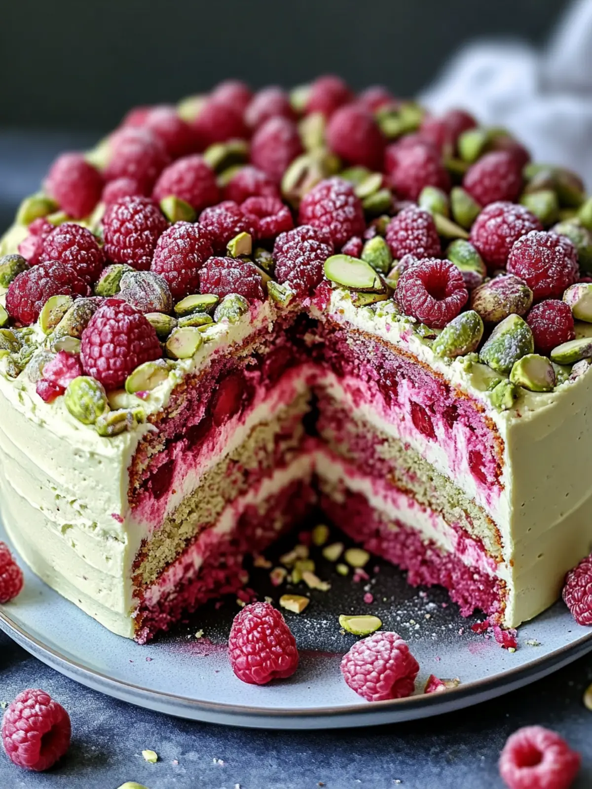 Delightful Pistachio Raspberry Cake for Effortless Indulgence 3 Delightful Pistachio Raspberry Cake for Effortless Indulgence
