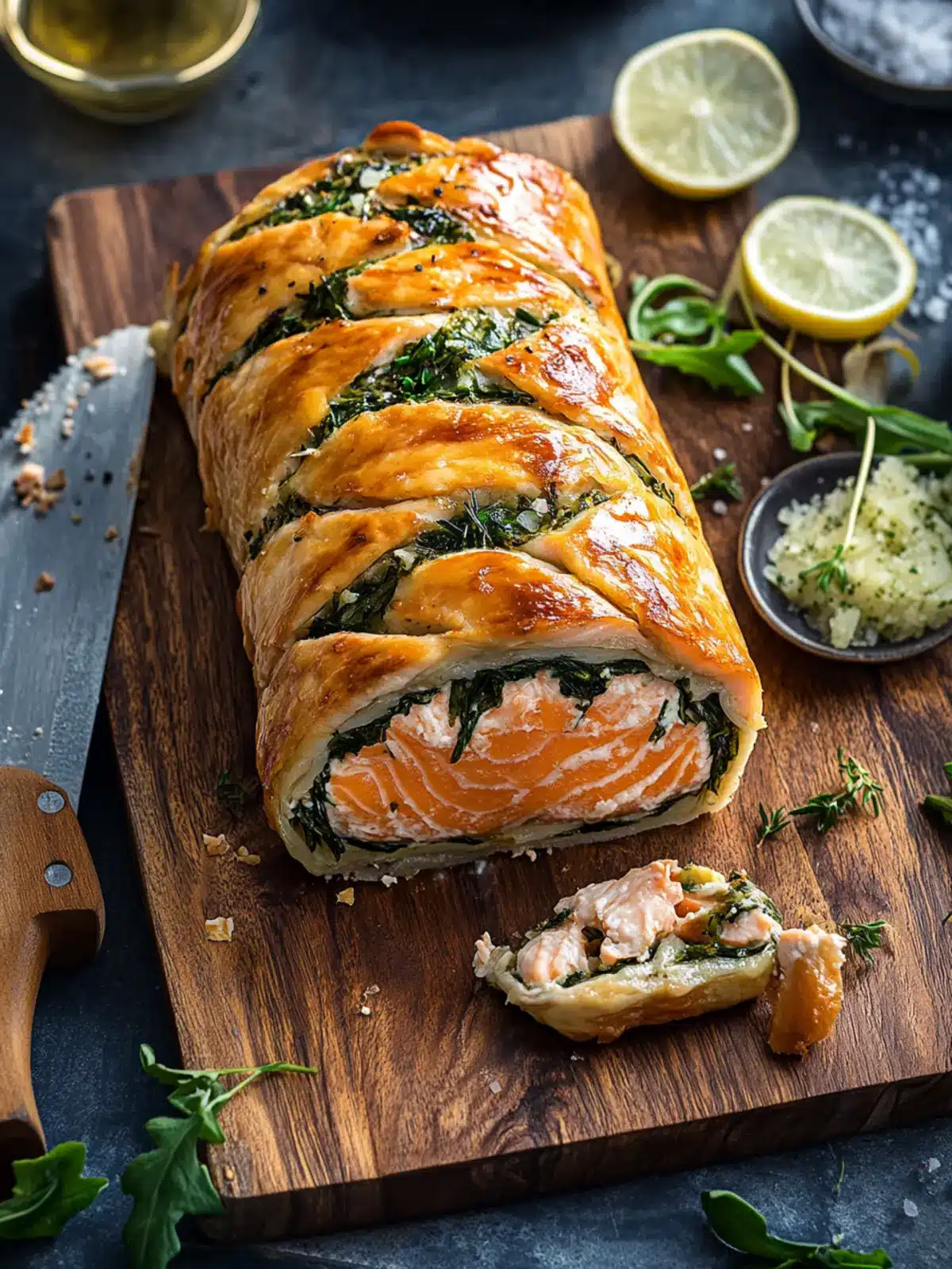 Savory Salmon Wellington: A Flaky Delight for Any Occasion 2 Salmon Wellington