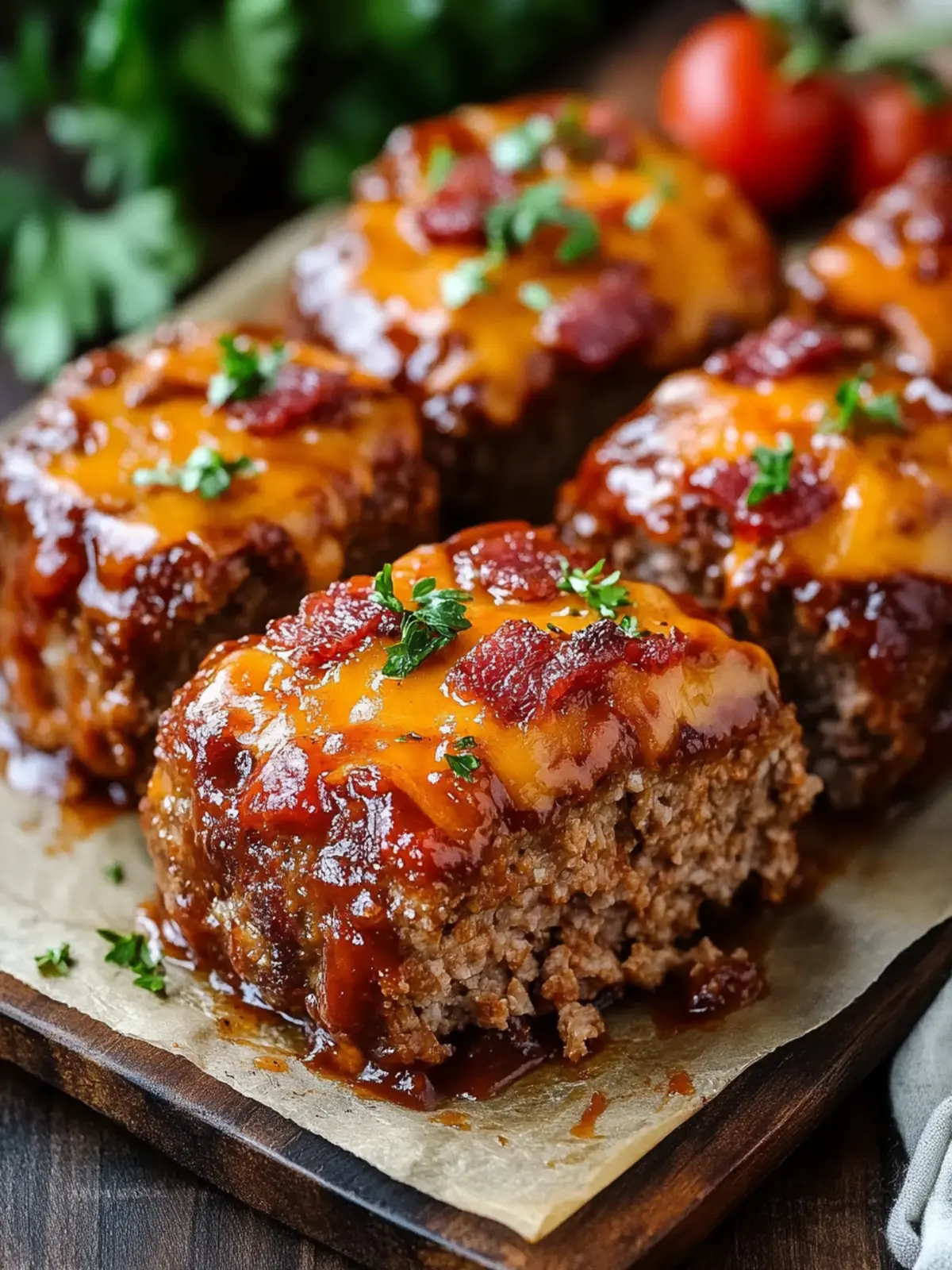 Mini BBQ Bacon Cheddar Meatloaf for Easy Family Comfort Joy 2 Mini BBQ Bacon Cheddar Meatloaf for Easy Family Comfort