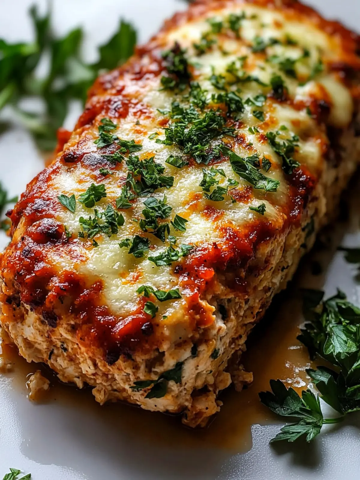 Parmesan Chicken Meatloaf: Your New Dinner Time Hero 4 Parmesan Chicken Meatloaf