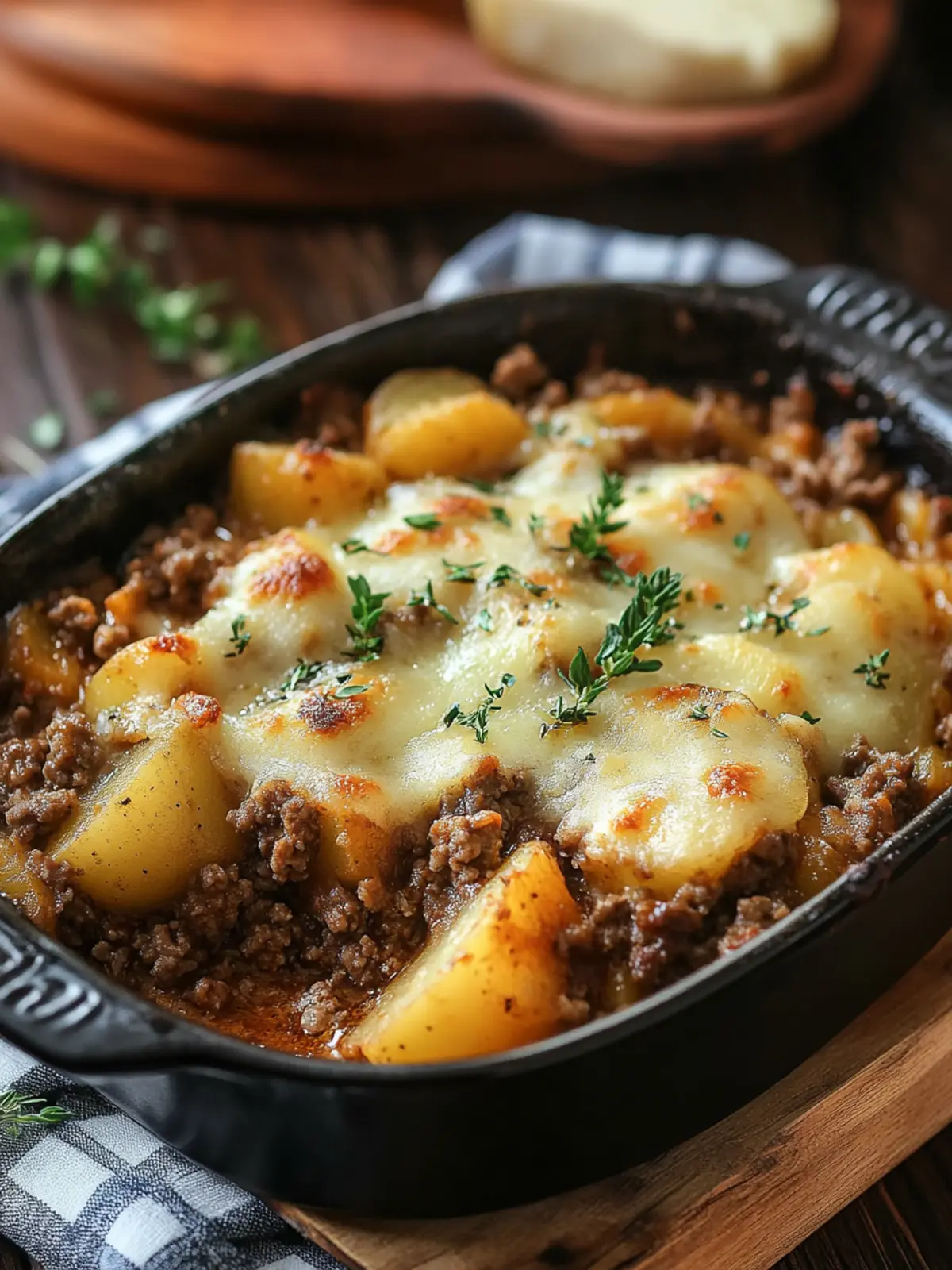 Hobo Casserole Rustic Ground Beef and Potato Bake Delight 4 Hobo Casserole Rustic Ground Beef and Potato Bake