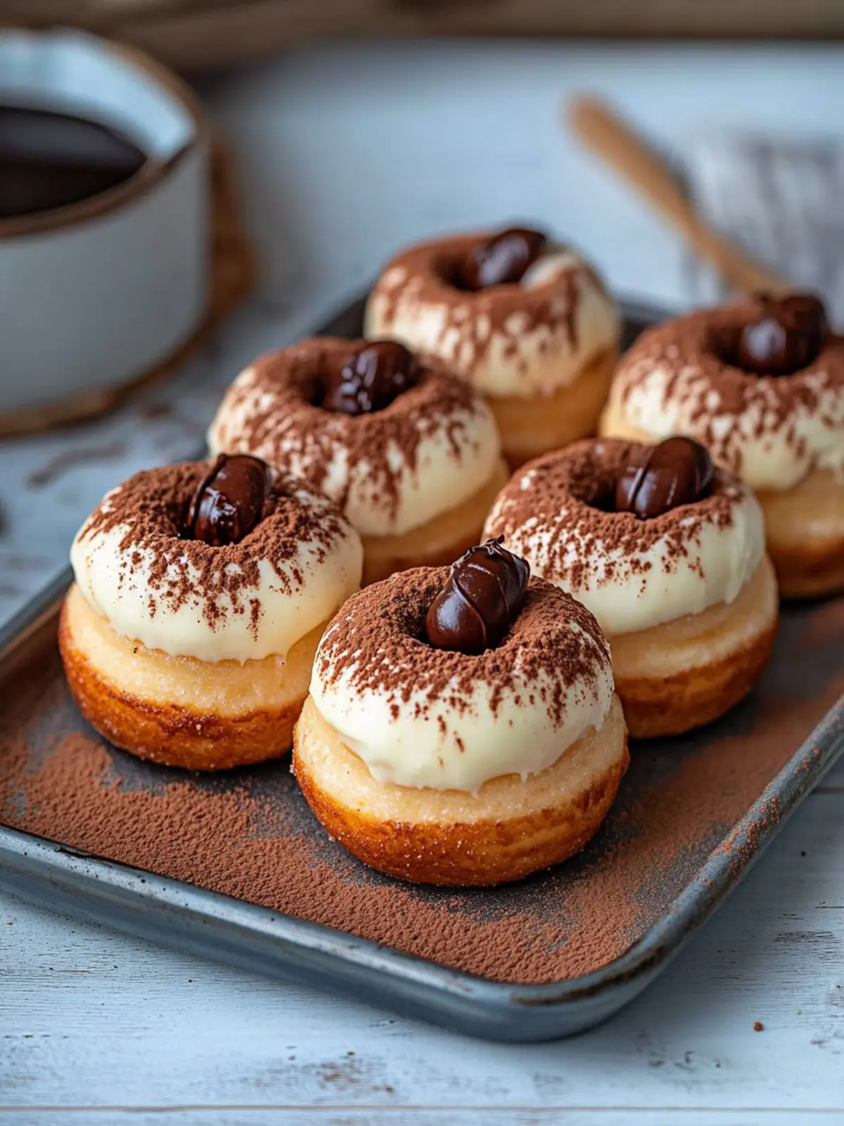 Heavenly Tiramisu Doughnuts You’ll Crave Everyday 5 Tiramisu Doughnuts