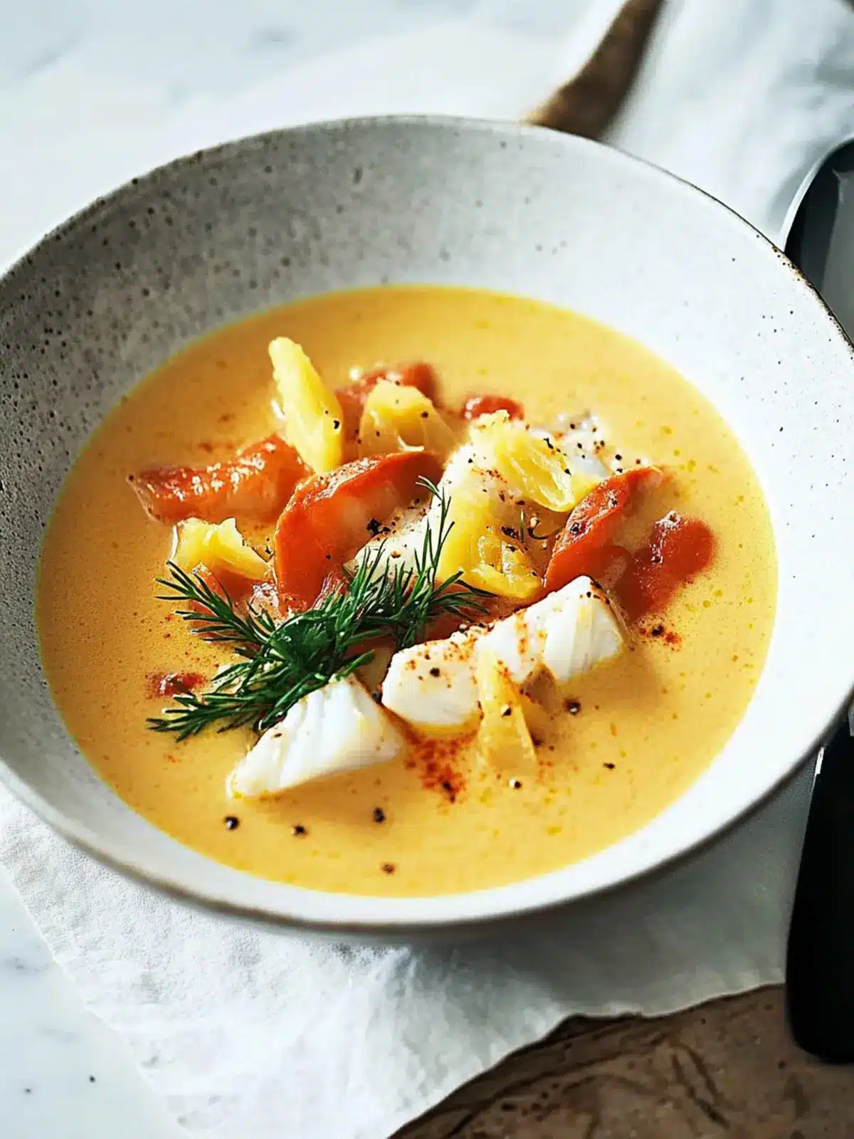Ulrika Jonsson's Mouthwatering Swedish Fish Stew with Saffron Aioli 5 Ulrika Jonsson's Swedish Fish Stew with Saffron Aioli recipe