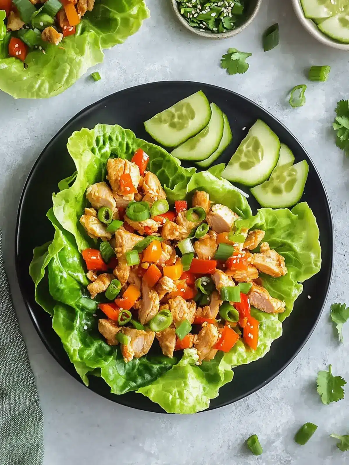 Gluten-Free Chicken Lettuce Wraps: A Tasty Keto Delight 4 Gluten-Free Chicken Lettuce Wraps