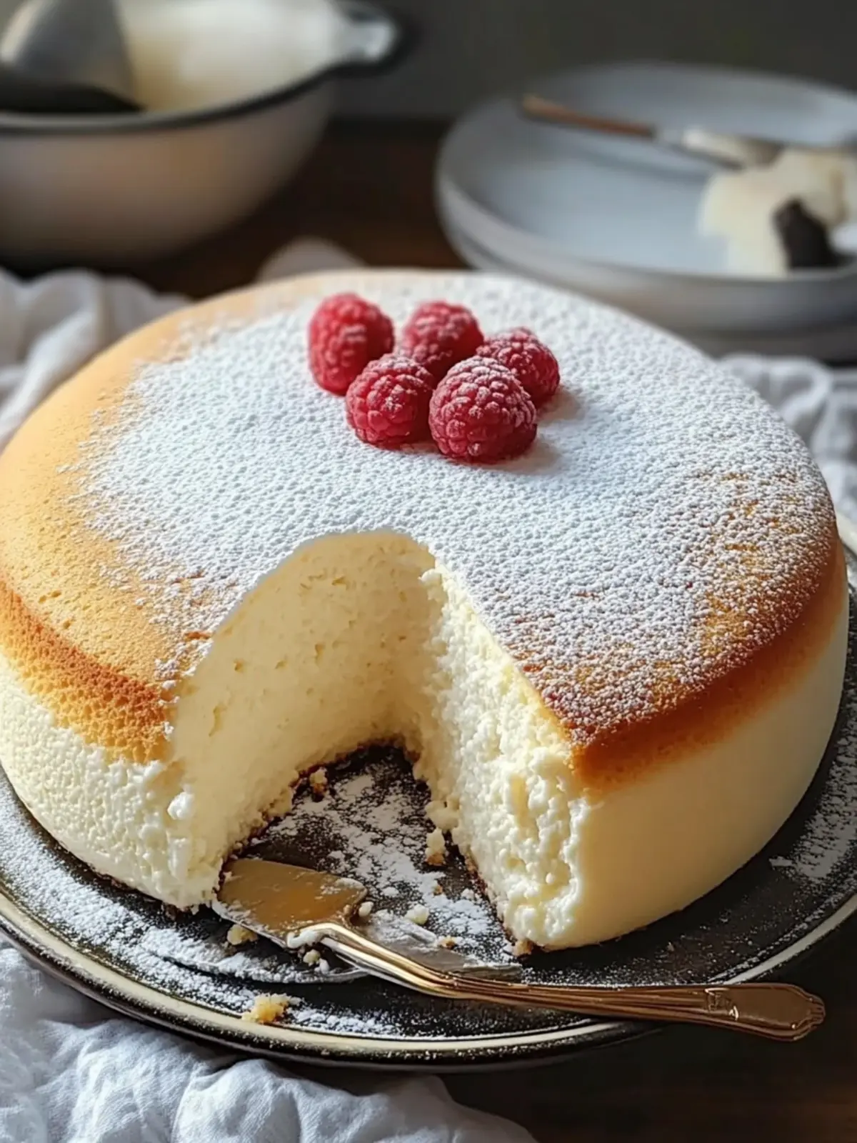 Fluffy Japanese Cheesecake – Light as a Cloud You’ll Love! 2 Fluffy Japanese Cheesecake – Light as a Cloud