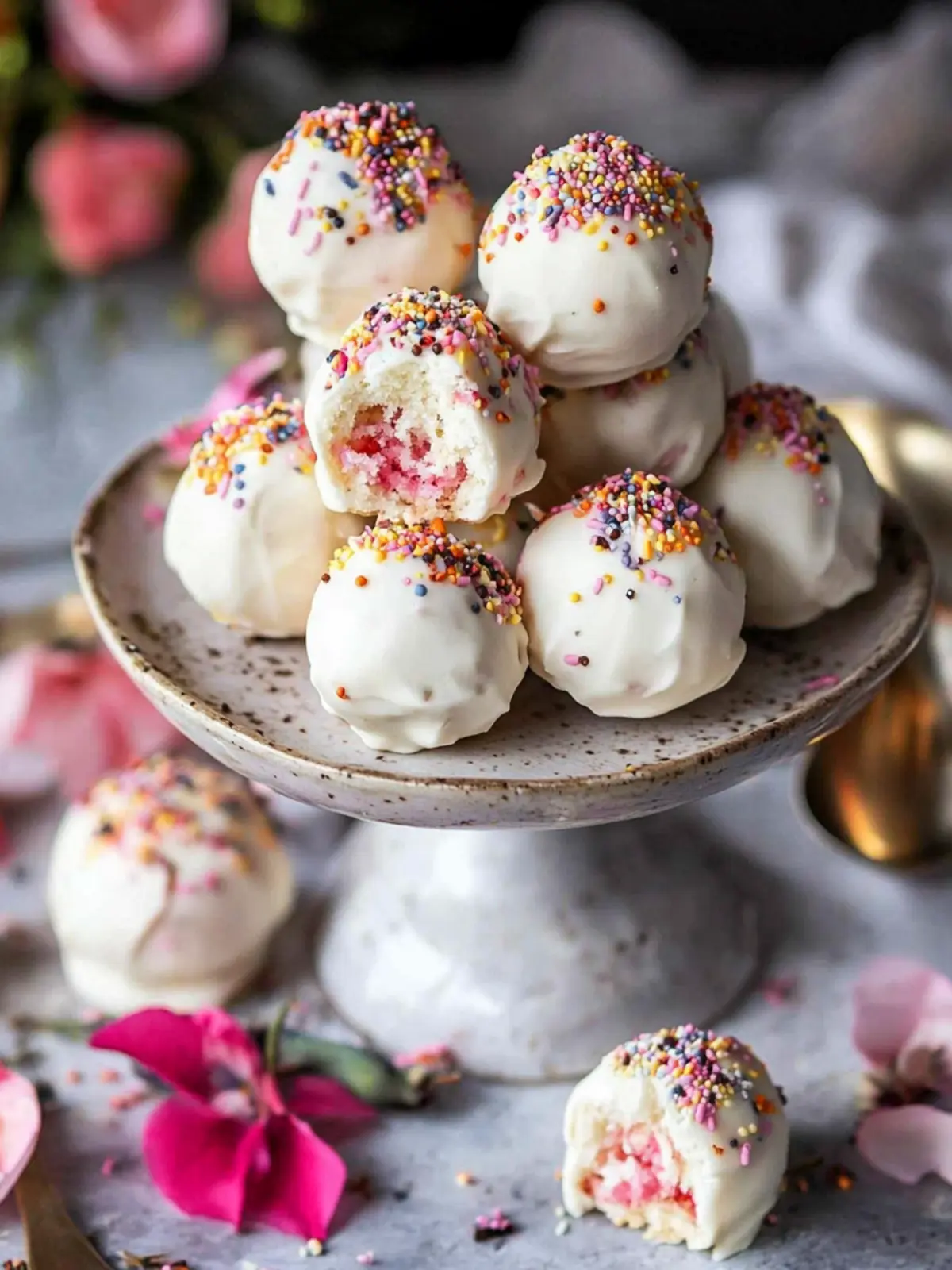 Indulge in Delicious Falooda Cake Truffles for Sweet Celebrations 3 Falooda Cake Truffles