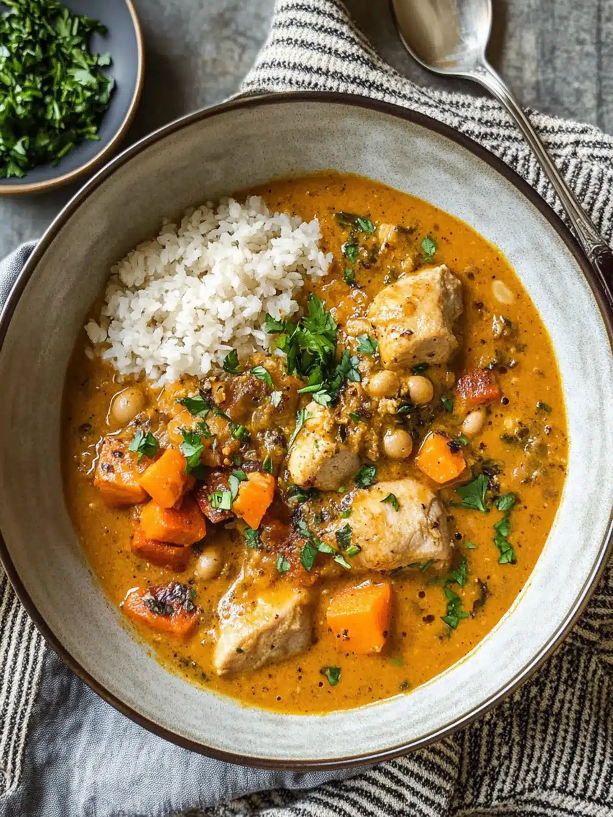Savor the Comfort of African Groundnut Stew with Chicken 3 African Groundnut Stew with Chicken