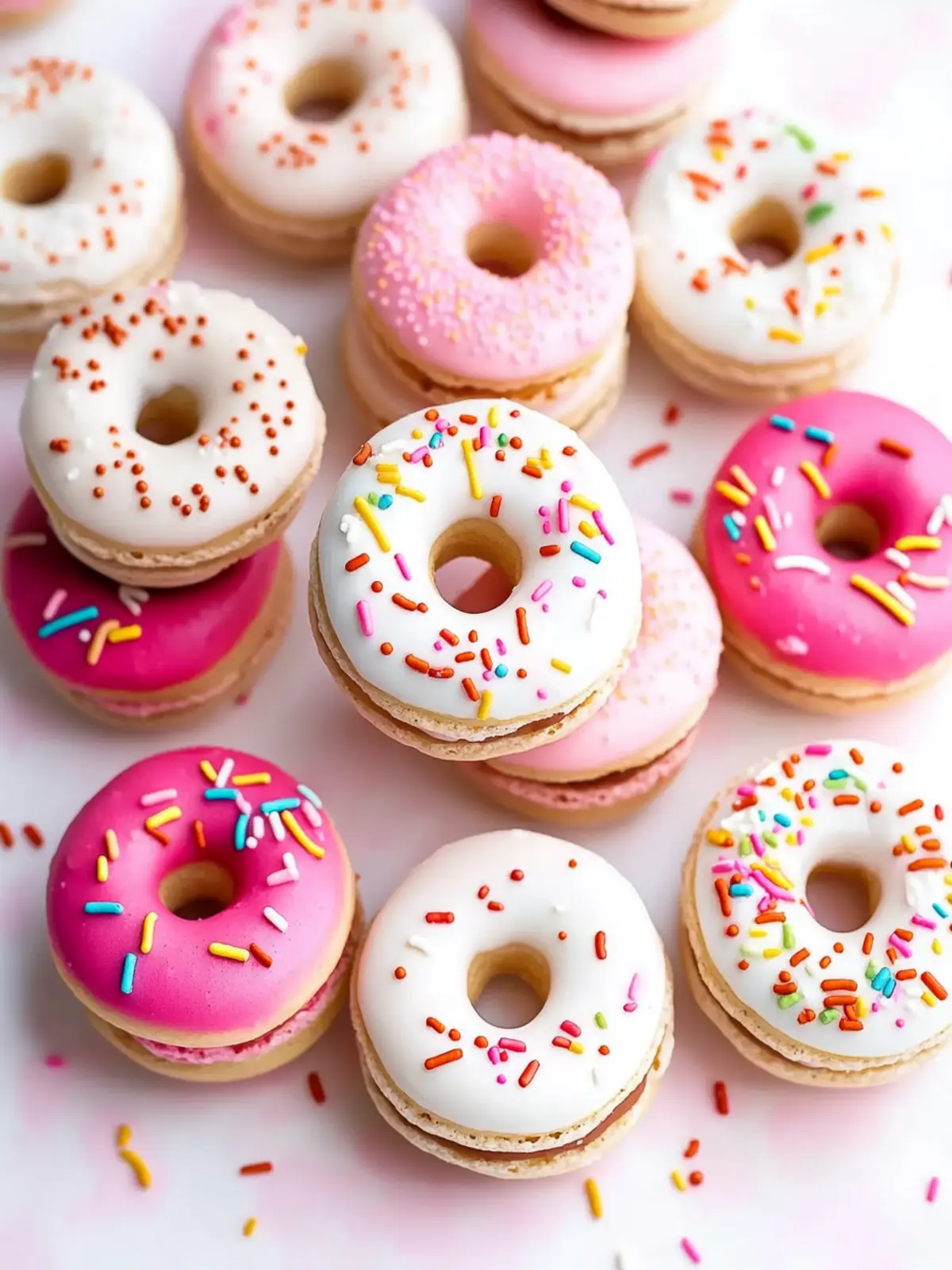 Irresistible Donut Macarons You Can Make at Home 2 Donut Macarons