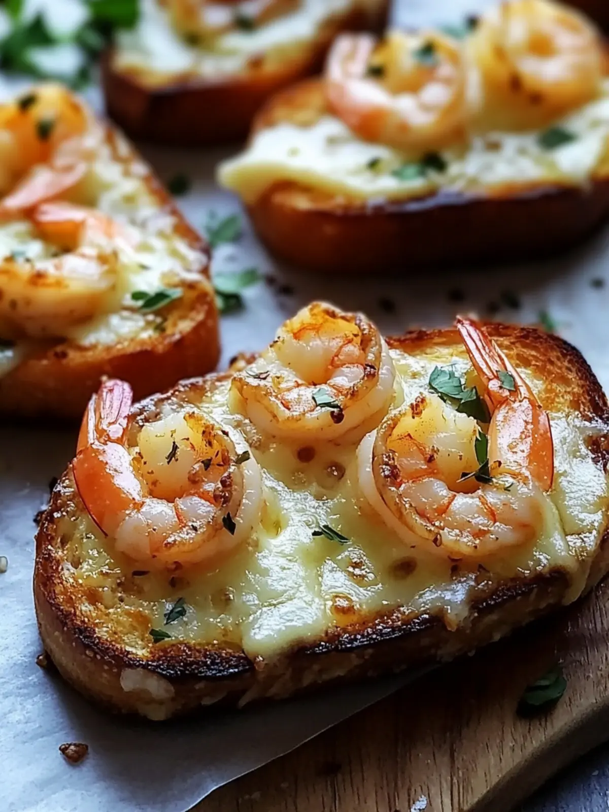 Cheesy Shrimp Toast: Quick, Irresistible Seafood Delight 4 Cheesy Shrimp Toast