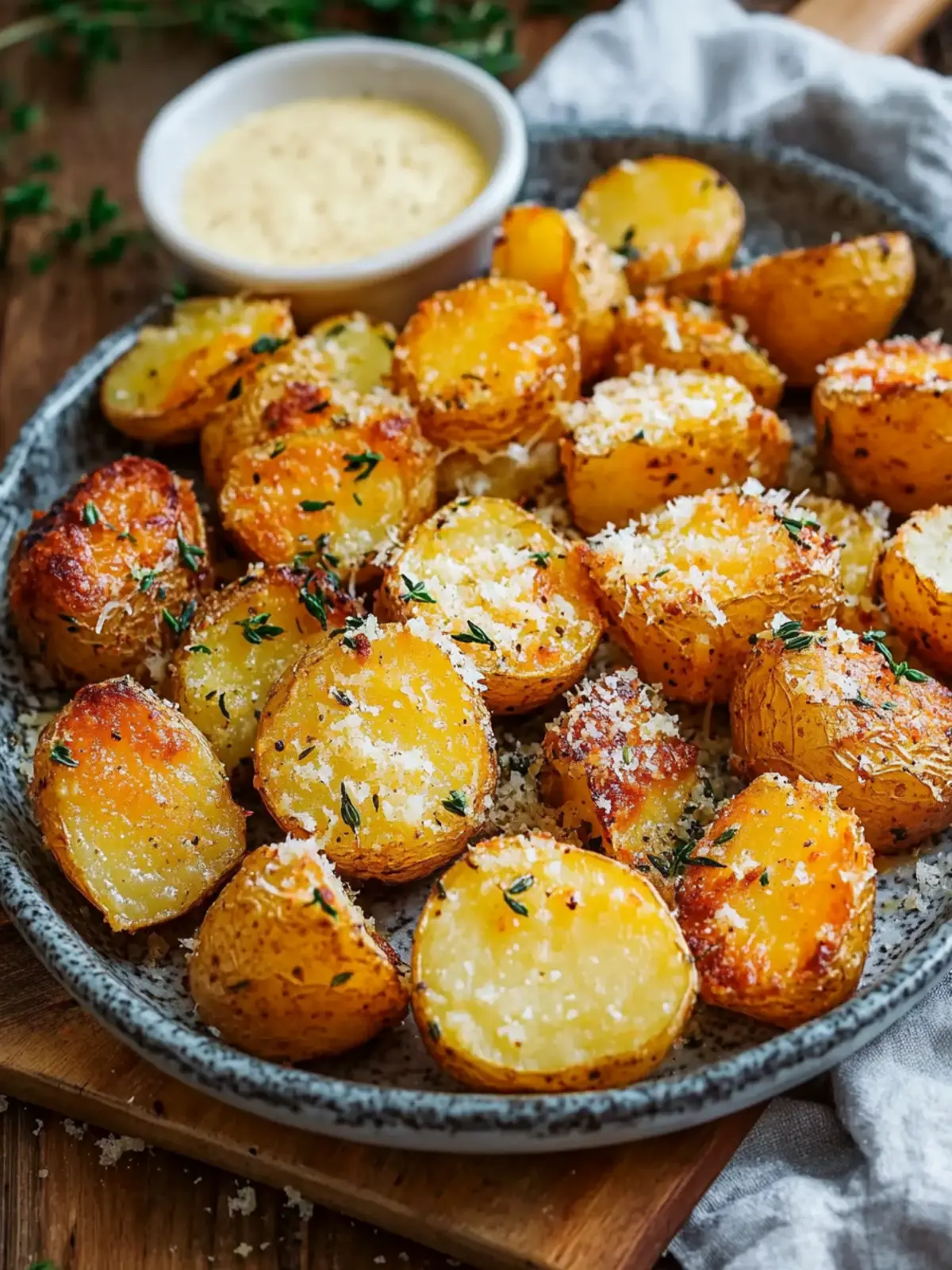 Crispy Parmesan Roast Potatoes: The Ultimate Side Dish Adventure 2 Crispy Parmesan Roast Potatoes