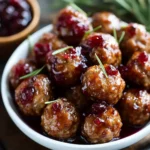 Mini Turkey Meatballs With Cranberry Glaze for Easy Comfort 41 Mini Turkey Meatballs With Cranberry Glaze