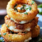 Crispy Jalapeño Popper Stuffed Onion Rings for Epic Snacking 7 Jalapeño Popper Stuffed Onion Rings