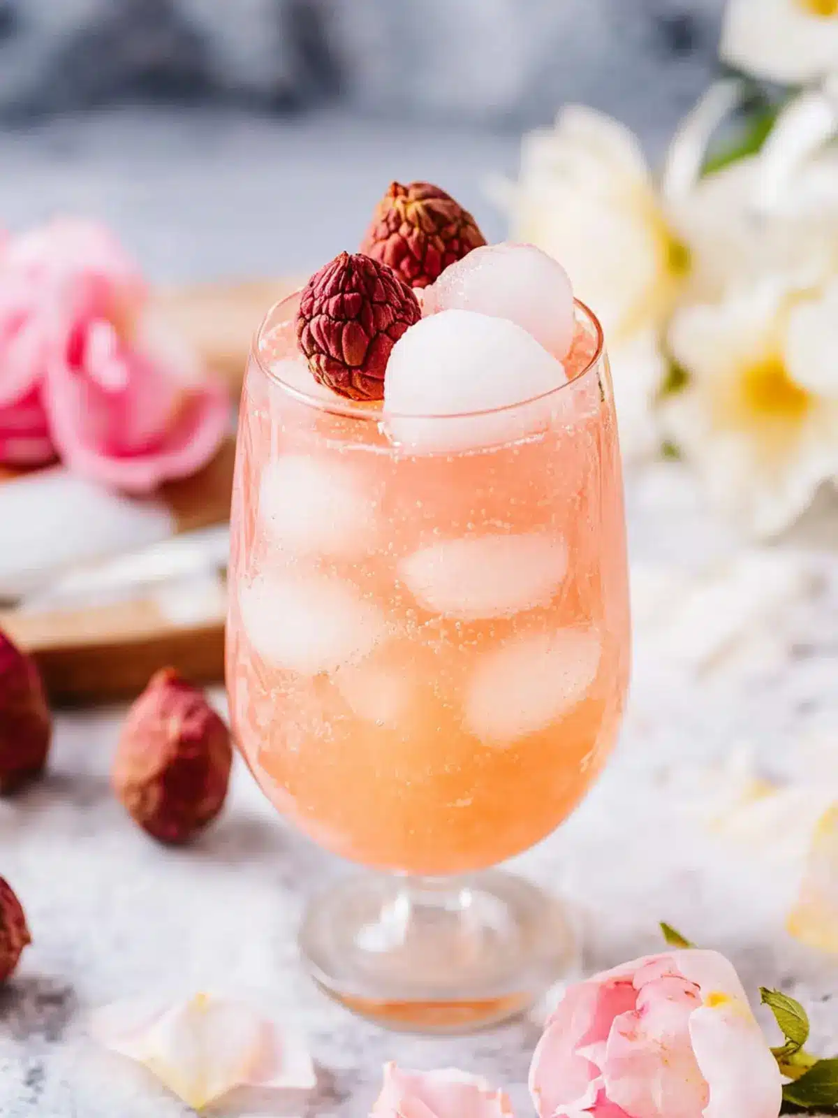 Refreshing Rose Garden Lychee Sparkler for Your Next Celebration 2 Rose Garden Lychee Sparkler
