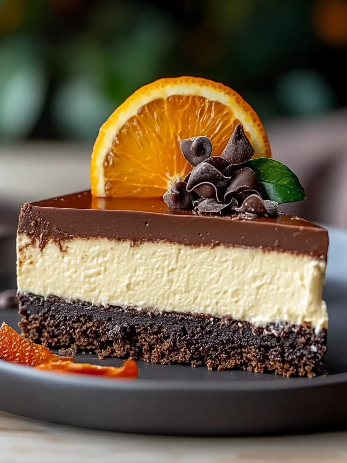 Irresistible Chocolate Orange Cheesecake for Sweet Celebrations 4 Chocolate Orange Cheesecake