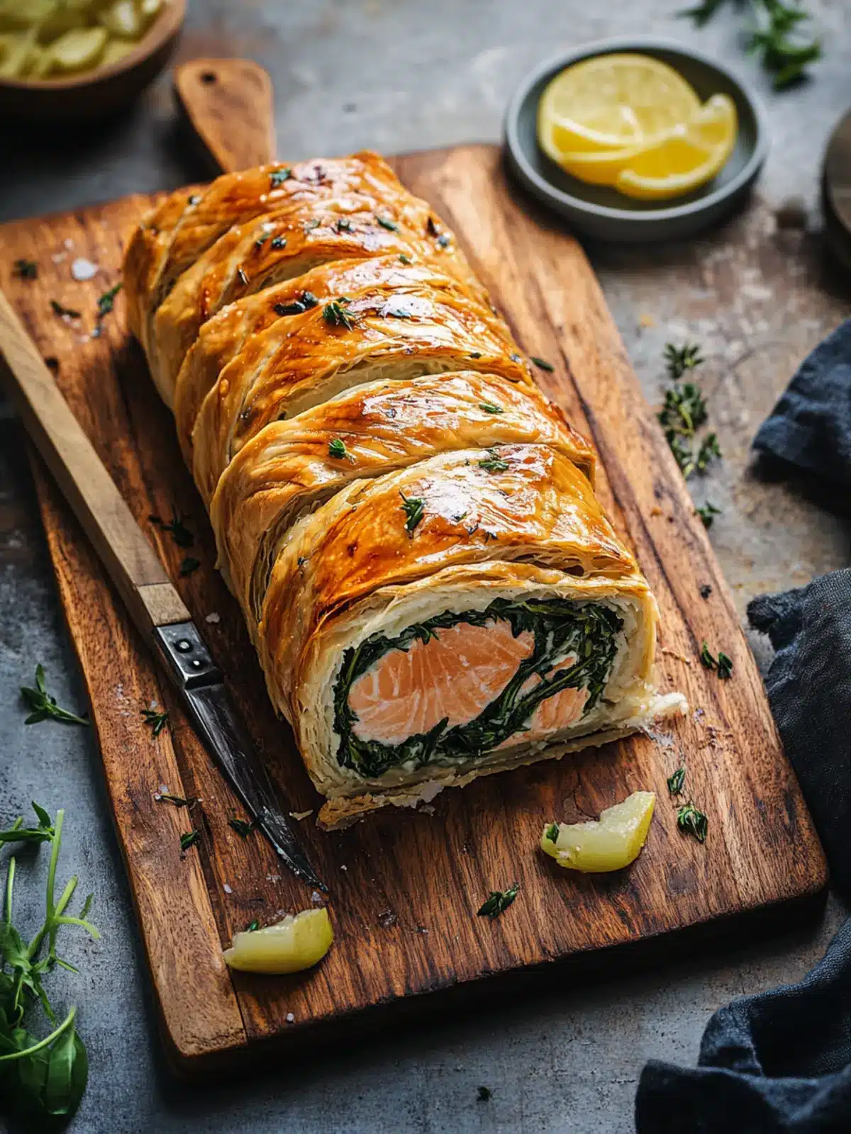 Savory Salmon Wellington: A Flaky Delight for Any Occasion 5 Salmon Wellington