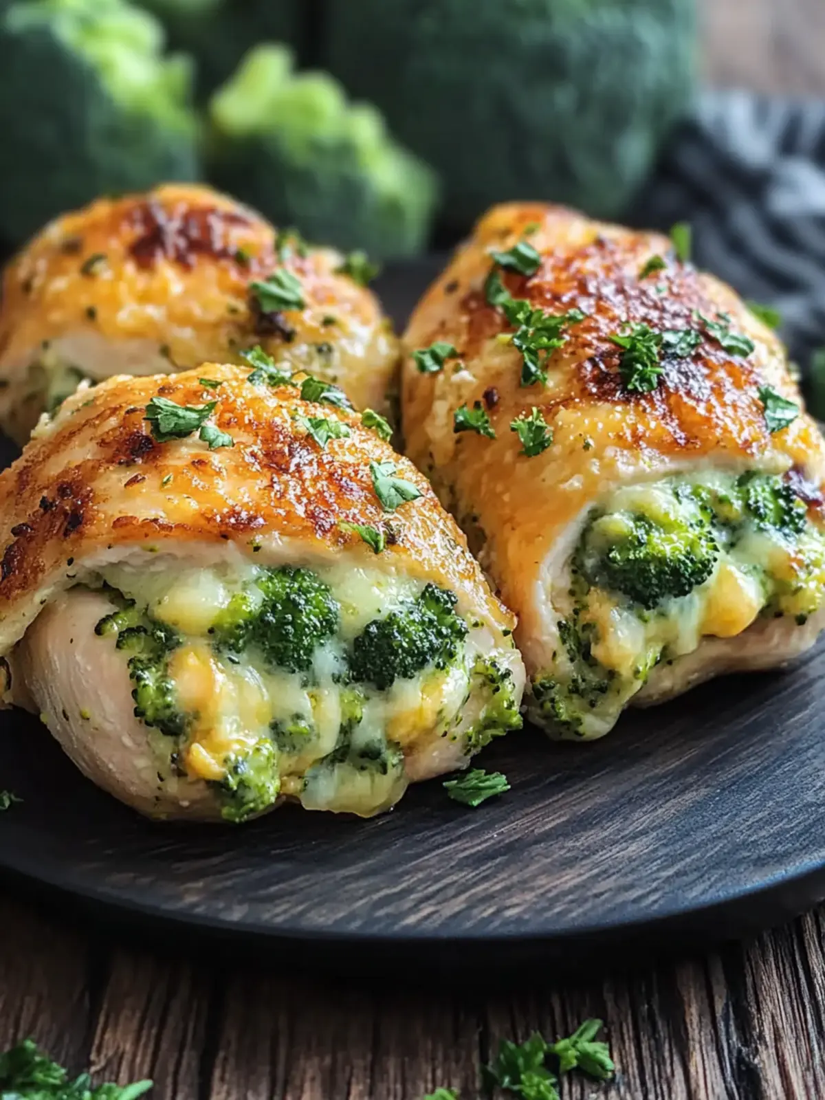 Broccoli Cheese Stuffed Chicken for Ultimate Comfort Food Bliss 4 Broccoli Cheese Stuffed Chicken