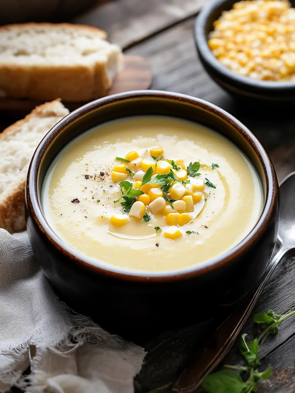 Chilled Corn Soup: Your Ultimate Refreshing Summer Delight 5 Chilled Corn Soup