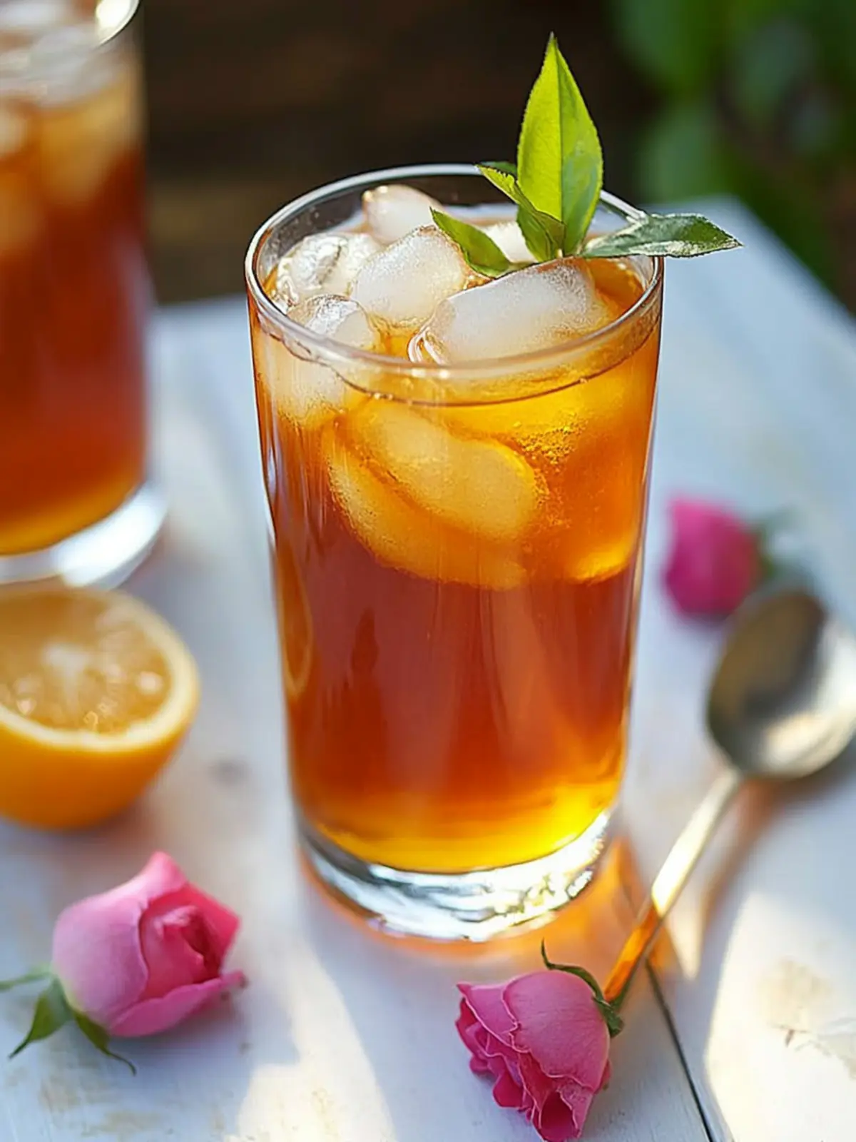 Homemade Rose-Kissed Sweet Tea Recipe: Summer's Floral Delight 3 Homemade Rose-Kissed Sweet Tea Recipe for Summer