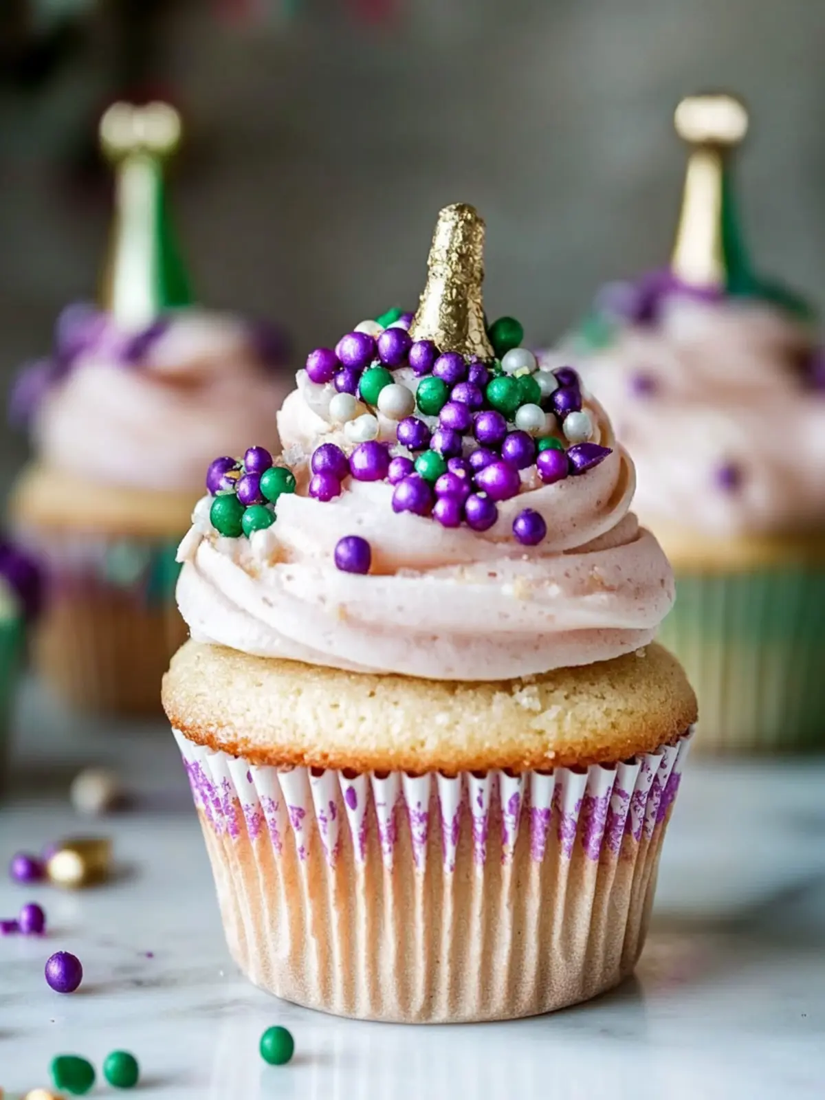 Best King Cake Cupcakes to Brighten Your Mardi Gras Festivities 3 Best King Cake Cupcakes