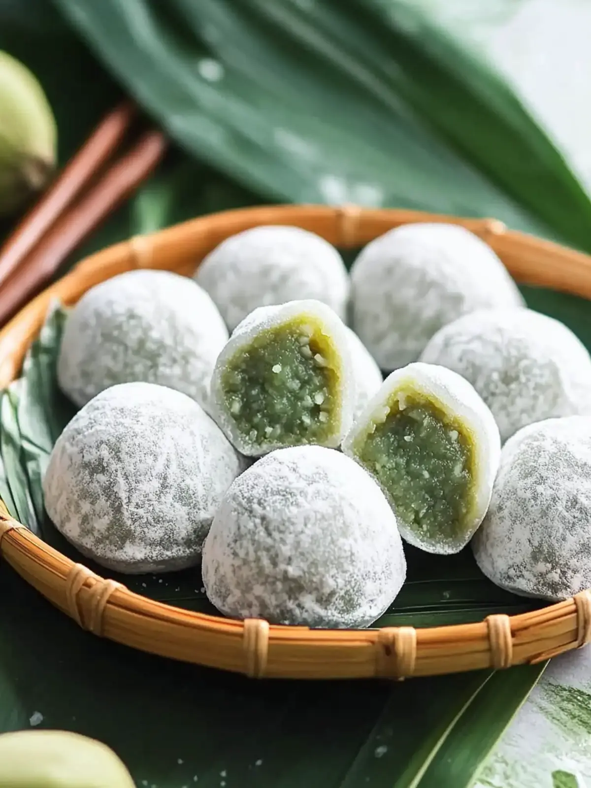 Delicious Pandan Mochi: Easy Recipe for a Sweet Adventure 2 Pandan Mochi