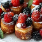 Mini French Toast Bites with Berries Recipe for Easy Mornings 4 Mini French Toast Bites with Berries Recipe