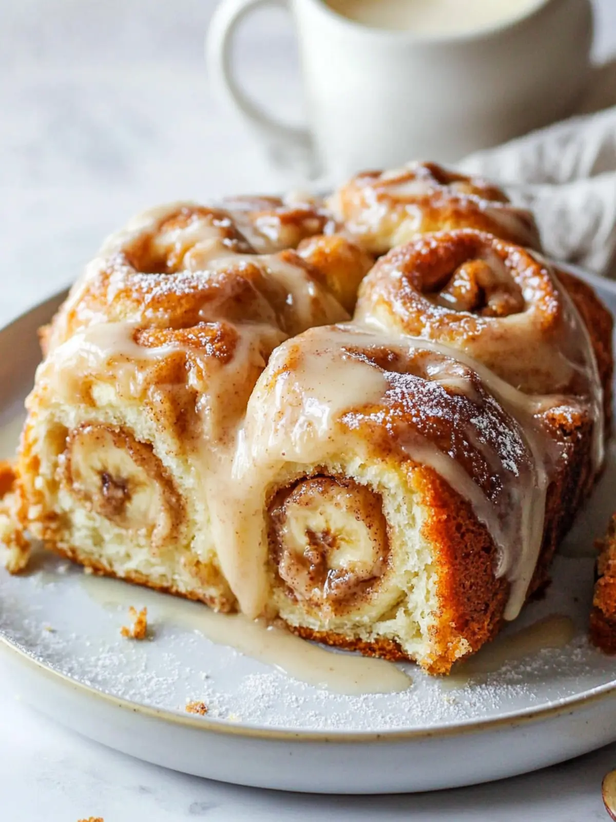 Banana Bread Cinnamon Rolls: Your New Favorite Brunch Treat 5 Banana Bread Cinnamon Rolls