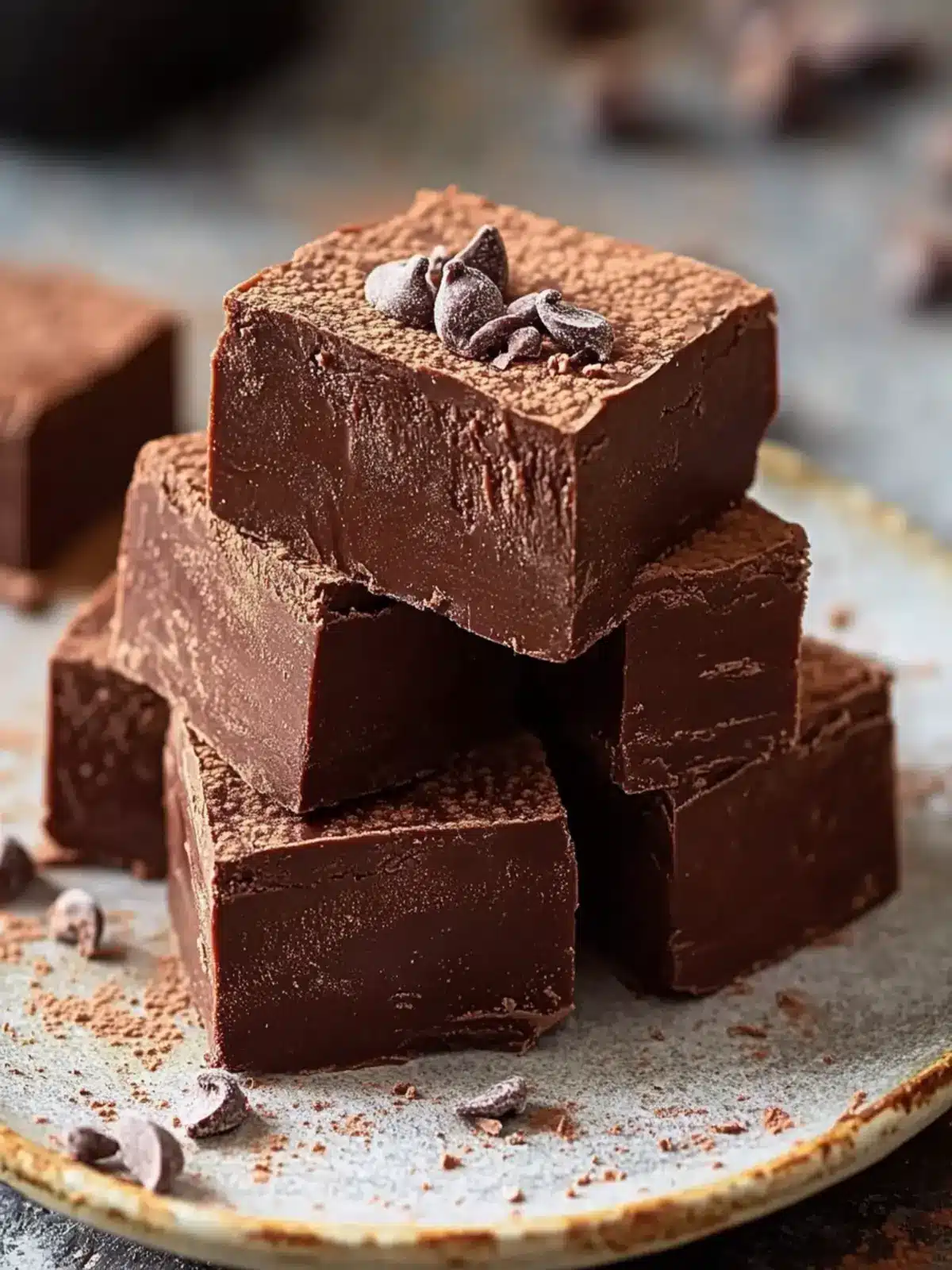 Decadent Homemade Fudgy Chocolate Fudge Your Family Will Love 4 Homemade Fudgy Chocolate Fudge