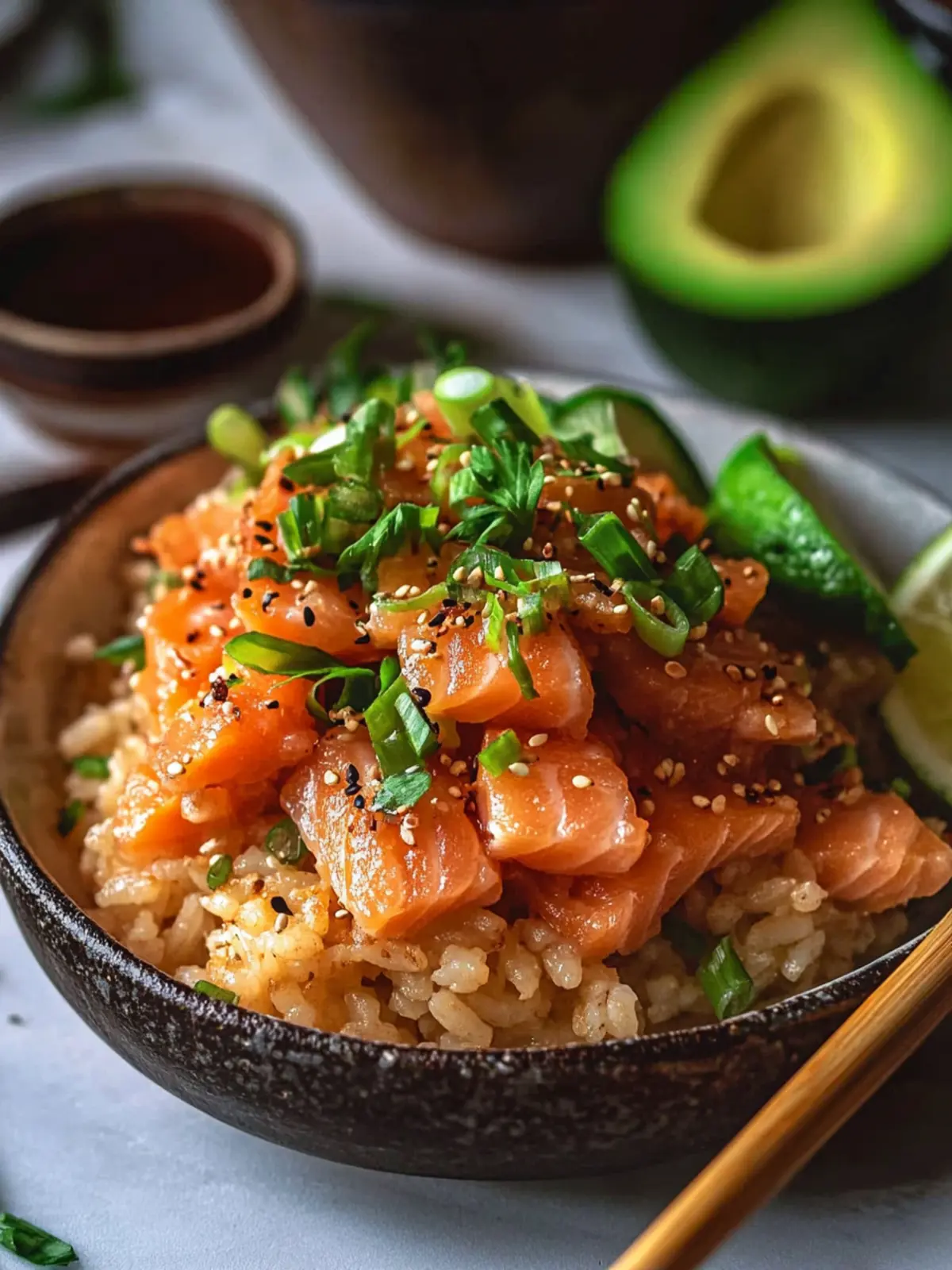 Crispy Salmon Rice: A Must-Try Sushi Appetizer at Home 4 Salmon Crispy Rice