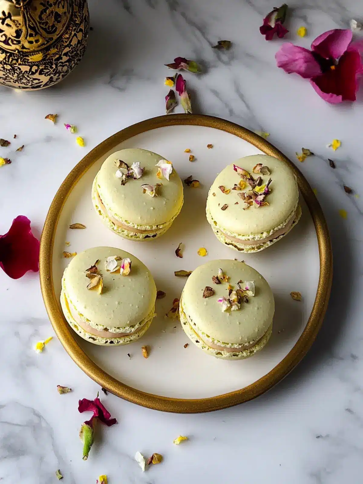 Delightful Rasmalai Macarons: A Unique Fusion Treat 5 Rasmalai Macarons