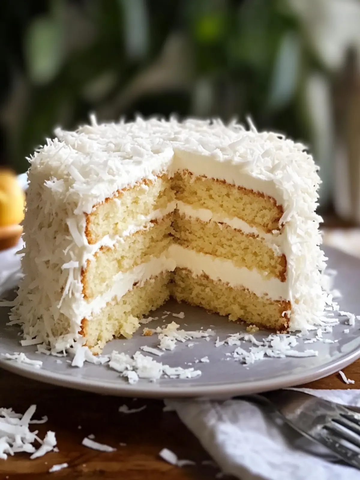 Best Fluffy and Moist Coconut Cake Recipe – Your Family’s Delight 5 Best Fluffy and Moist Coconut Cake Recipe – Family Favorite
