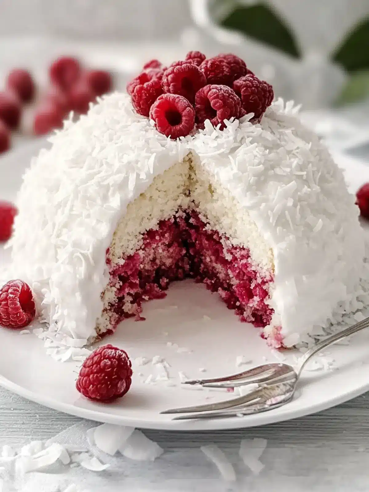Delightful Raspberry Coconut Snowball Cake You’ll Love to Make 4 Raspberry Coconut Snowball Cake: A Delightful Recipe!