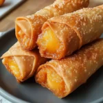 Peach Cobbler Egg Rolls – Quick 3-Step Dessert You'll Crave 4 Peach Cobbler Egg Rolls – Quick 3-Step Dessert You’ll Adore