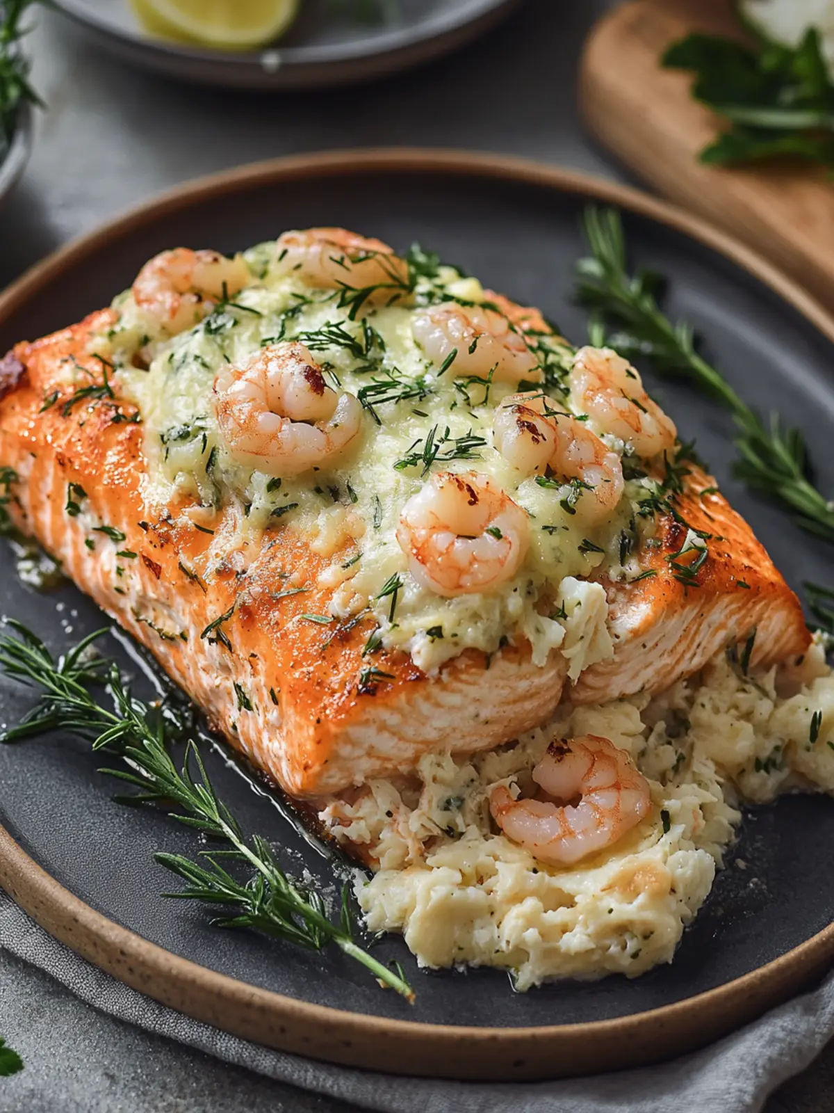 Crab Shrimp Stuffed Salmon: Elevate Your Dinner Game Today 4 Crab Shrimp Stuffed Salmon